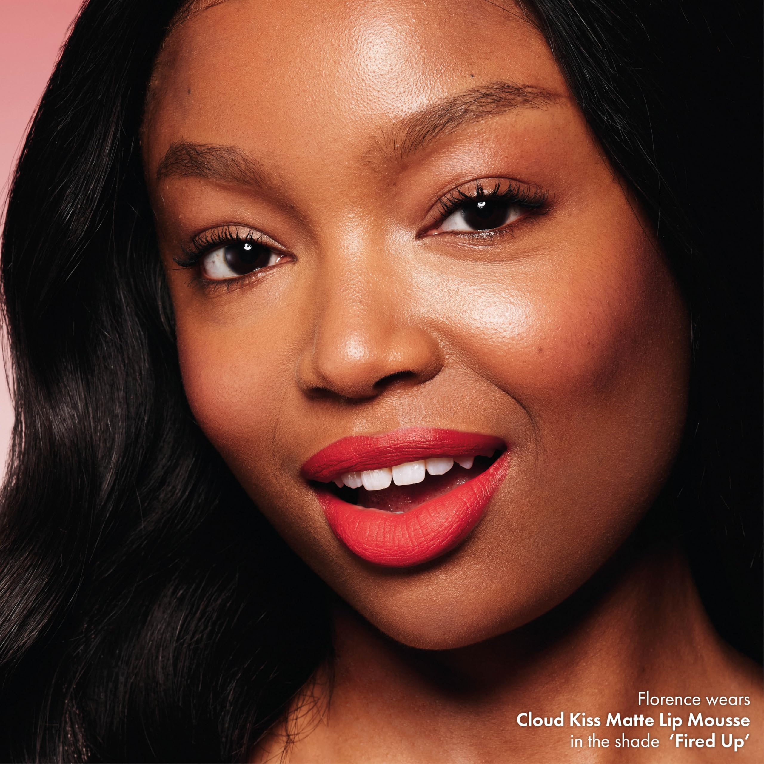 Foto 5 pulgar | Mousse Mate Para Labios Iconic London Cloud Kiss Fired Up - Venta Internacional.