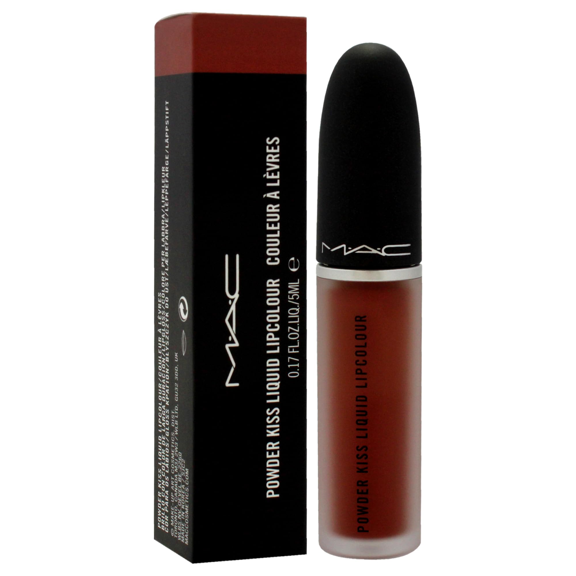 Foto 4 pulgar | Lápiz Labial Mac Powder Kiss Lipcolor Lipcolor 979 Impulsive, 5 Ml - Venta Internacional.