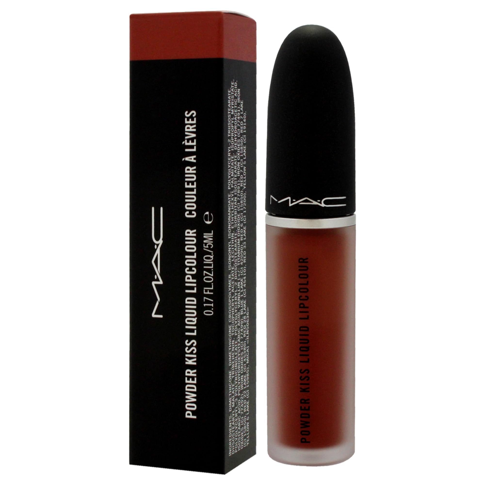 Foto 5 pulgar | Lápiz Labial Mac Powder Kiss Lipcolor Lipcolor 979 Impulsive, 5 Ml - Venta Internacional.