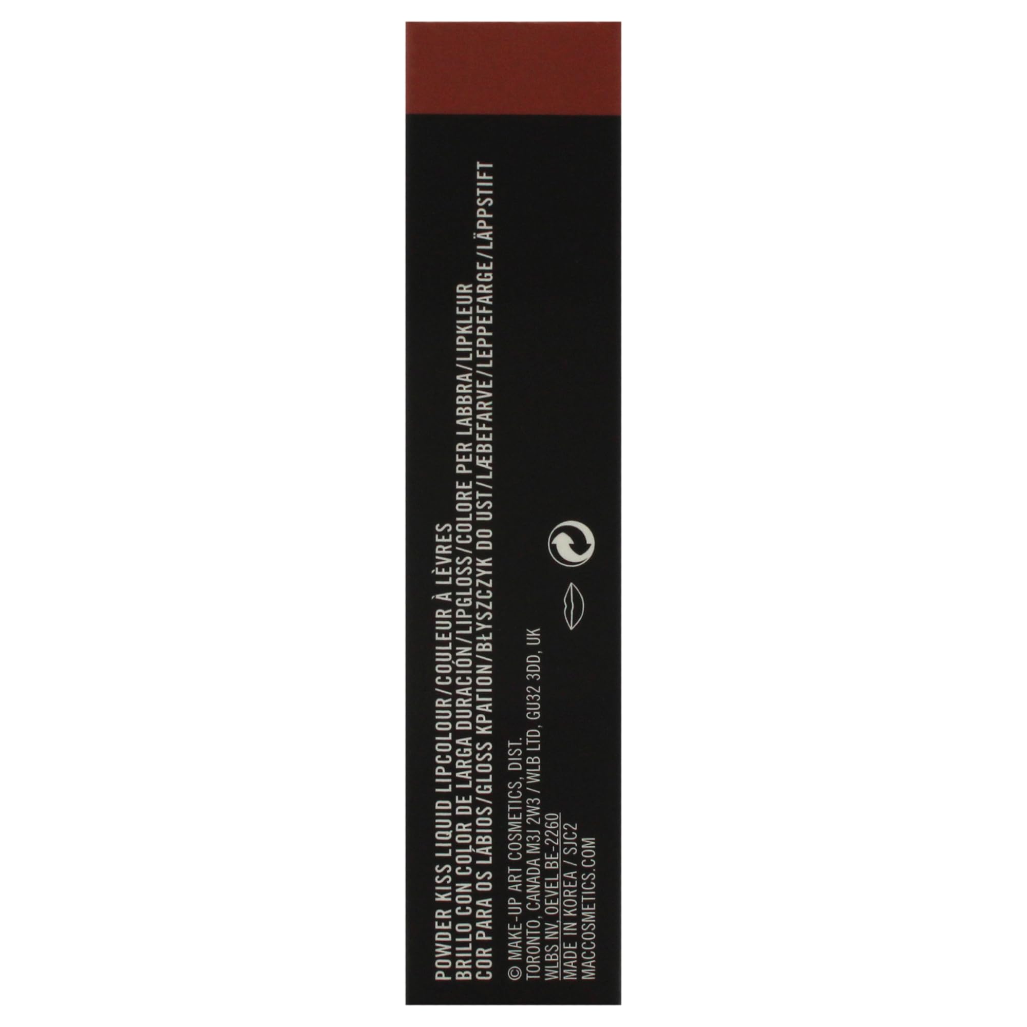 Foto 7 pulgar | Lápiz Labial Mac Powder Kiss Lipcolor Lipcolor 979 Impulsive, 5 Ml - Venta Internacional.