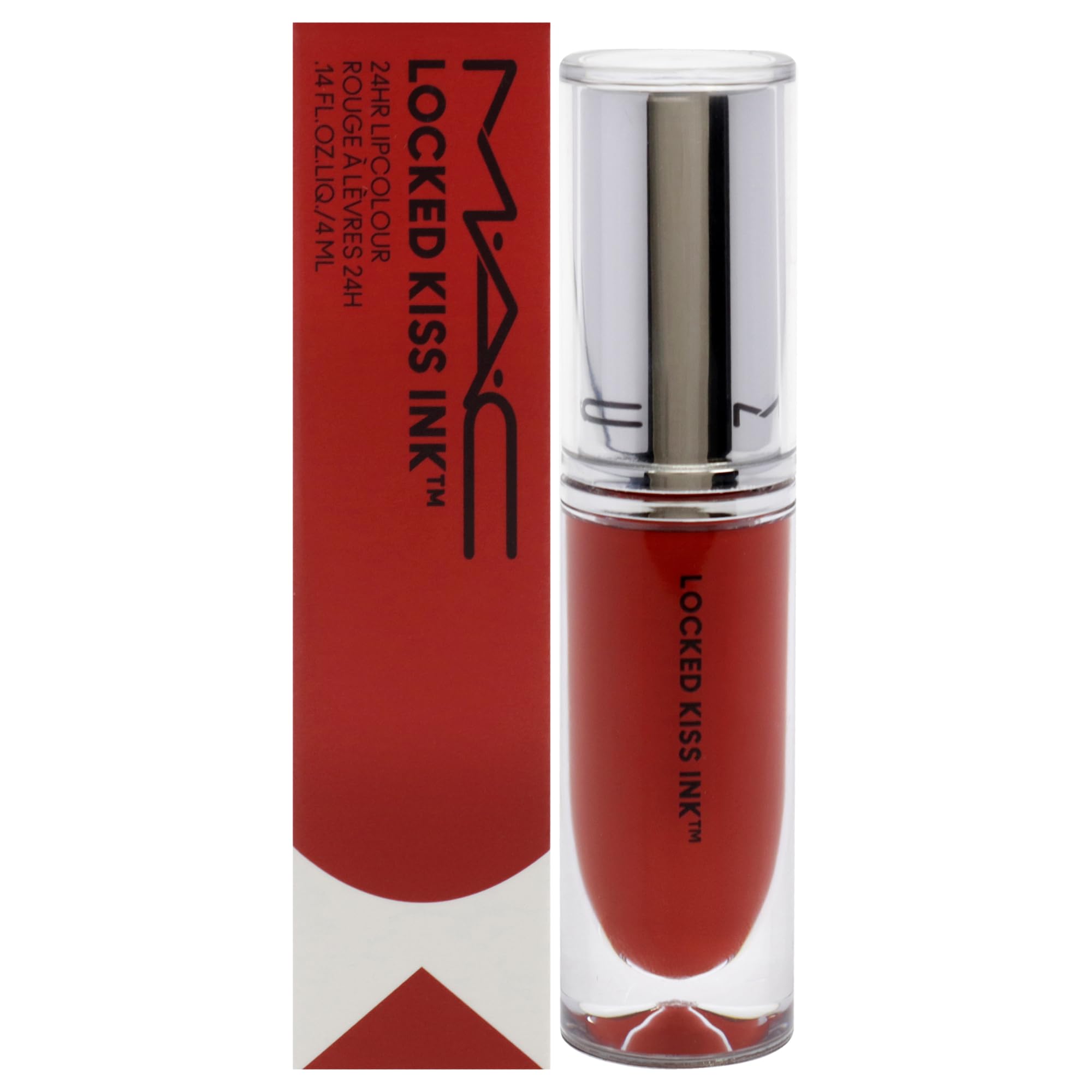 Lápiz Labial Mac Locked Kiss Ink Lipcolor Vicious De 4 Ml Para Mujer - Venta Internacional.