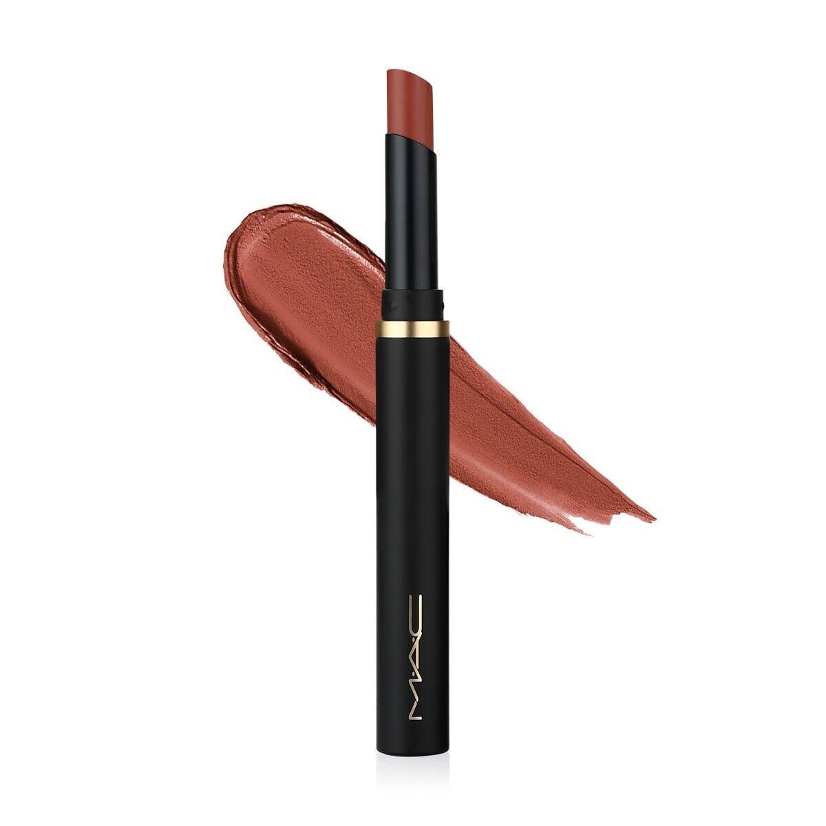 Lápiz Labial Mac Powder Kiss Velvet Blur Slim 886 Marrakesh-mere - Venta Internacional.