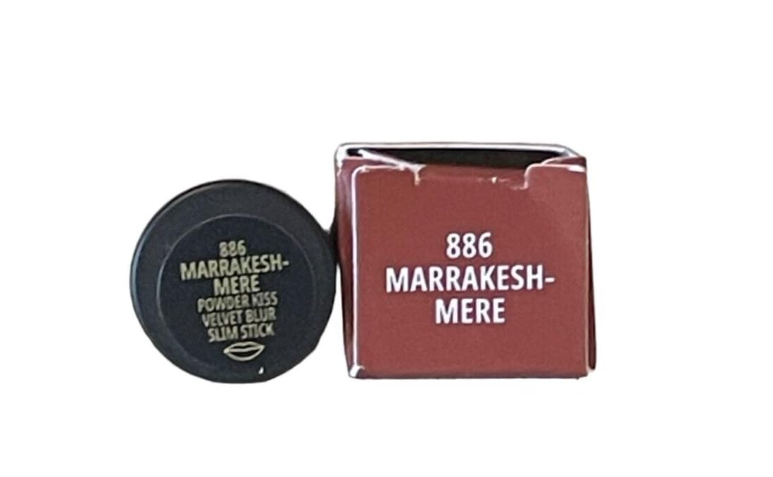 Foto 3 pulgar | Lápiz Labial Mac Powder Kiss Velvet Blur Slim 886 Marrakesh-mere - Venta Internacional.