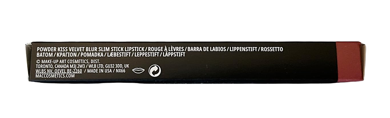 Foto 5 pulgar | Lápiz Labial Mac Powder Kiss Velvet Blur Slim 886 Marrakesh-mere - Venta Internacional.