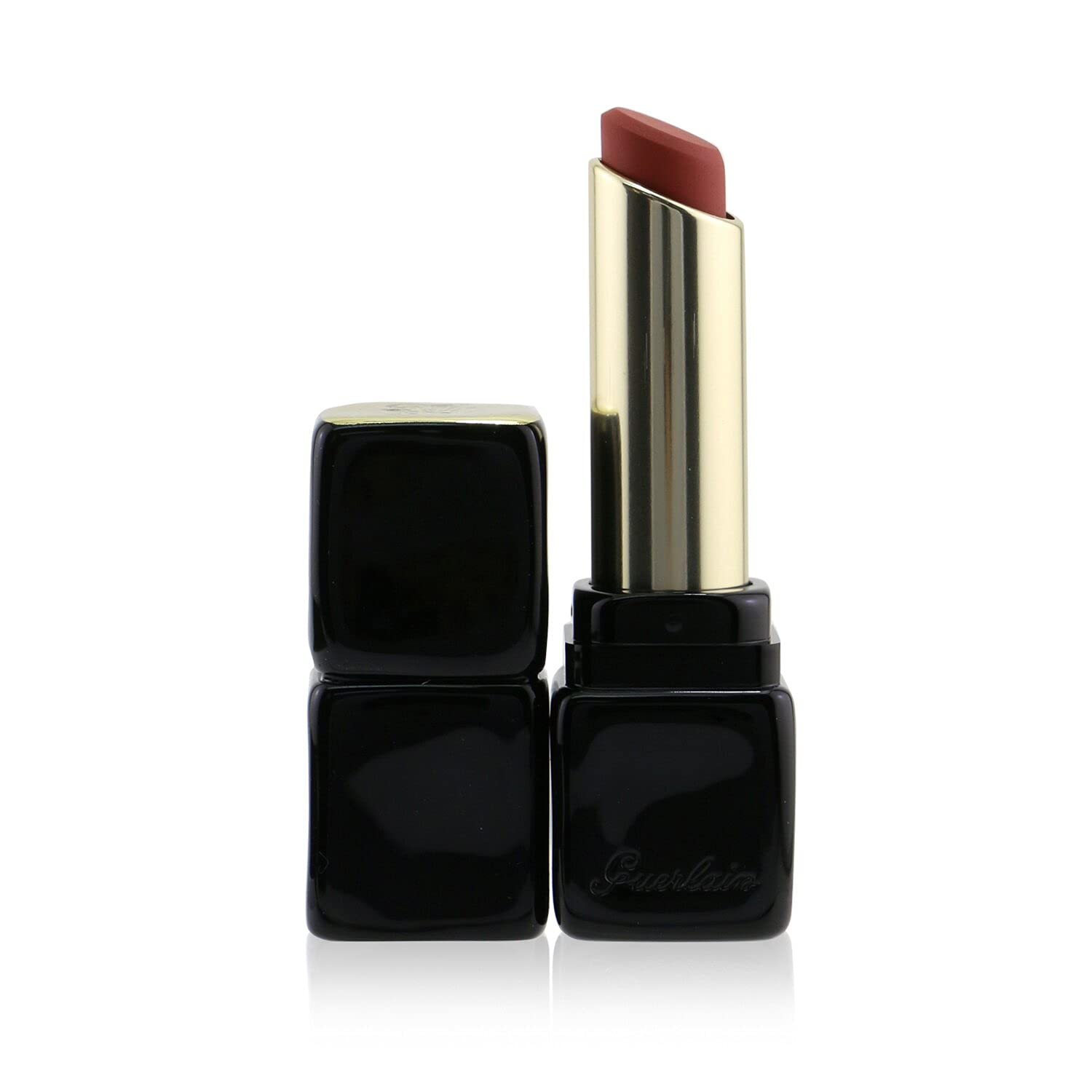 Lápiz Labial Guerlain Kisskiss Tender Mat 770 Desire Red 2,8 G - Venta Internacional.