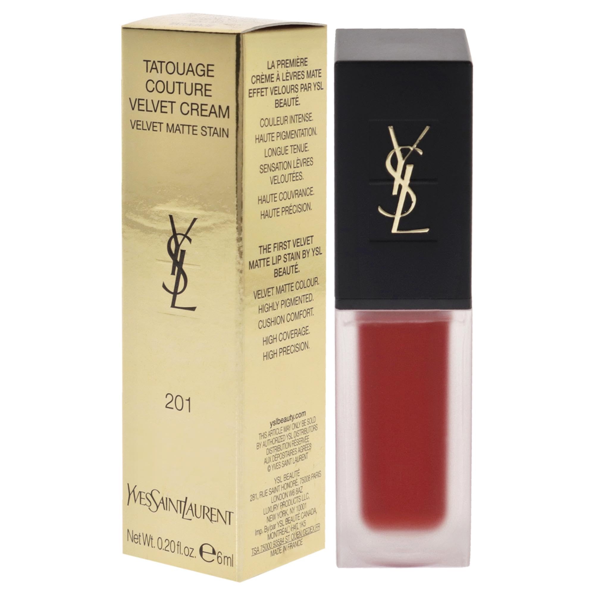 Foto 5 pulgar | Barra De Labios Yves Saint Laurent Tatouage Couture Velvet 2016 Roug - Venta Internacional.