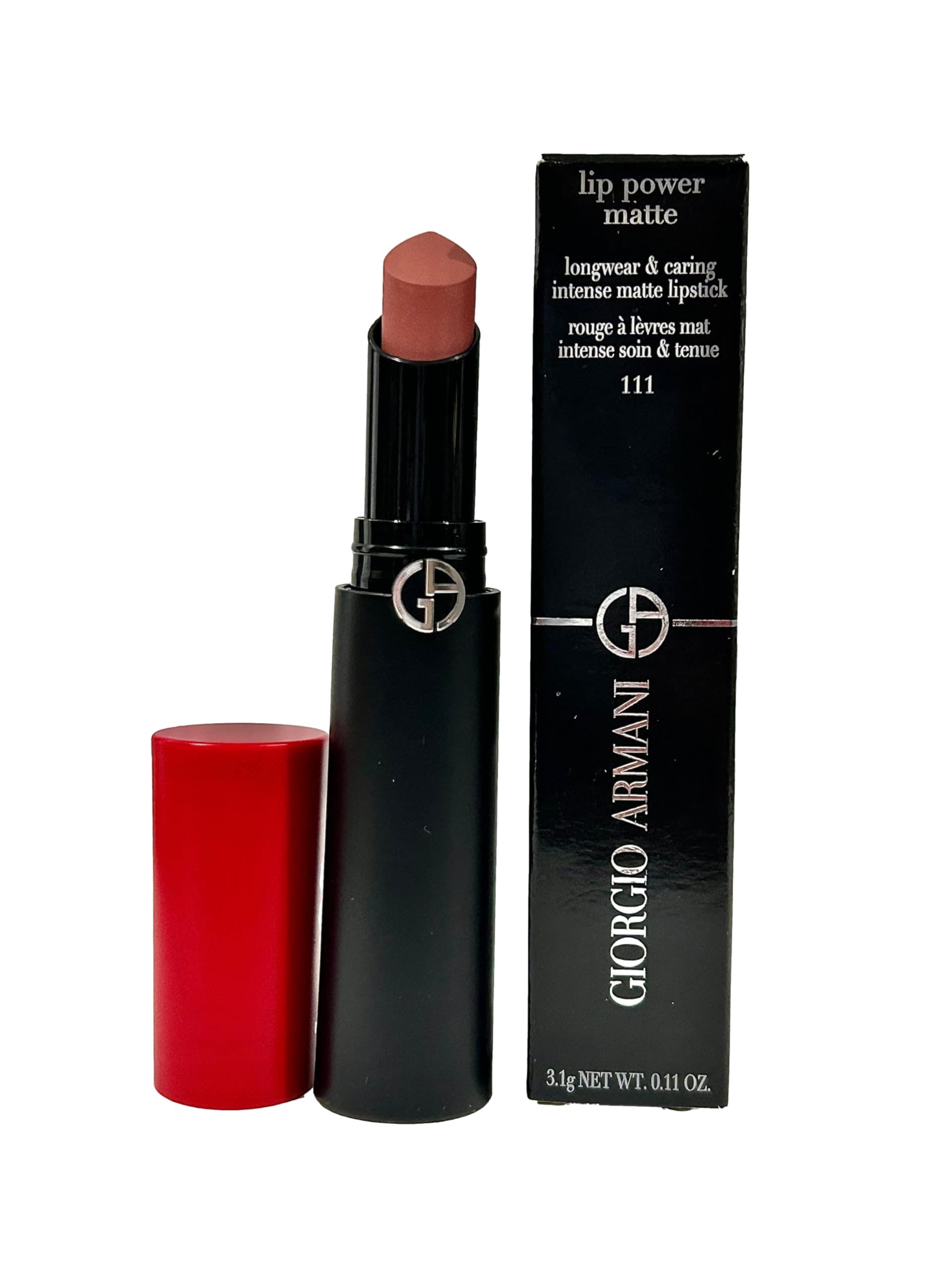 Labial Giorgio Armani Lip Power Matte True #111 Nude 3.1g - Venta Internacional $1,541