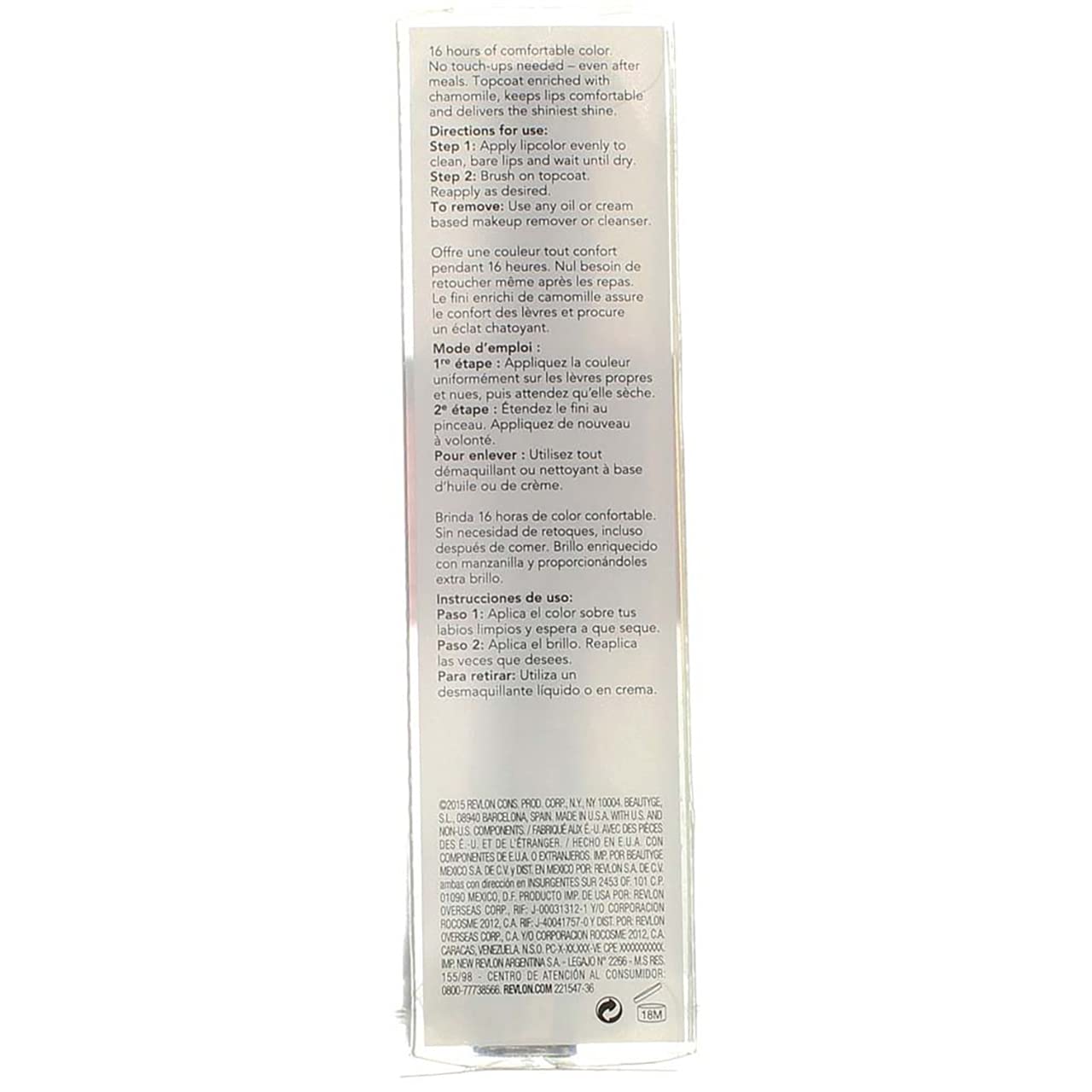 Foto 7 pulgar | Lápiz Labial Revlon Colorstay Overtime Endless Spice 20 Ml - Venta Internacional.
