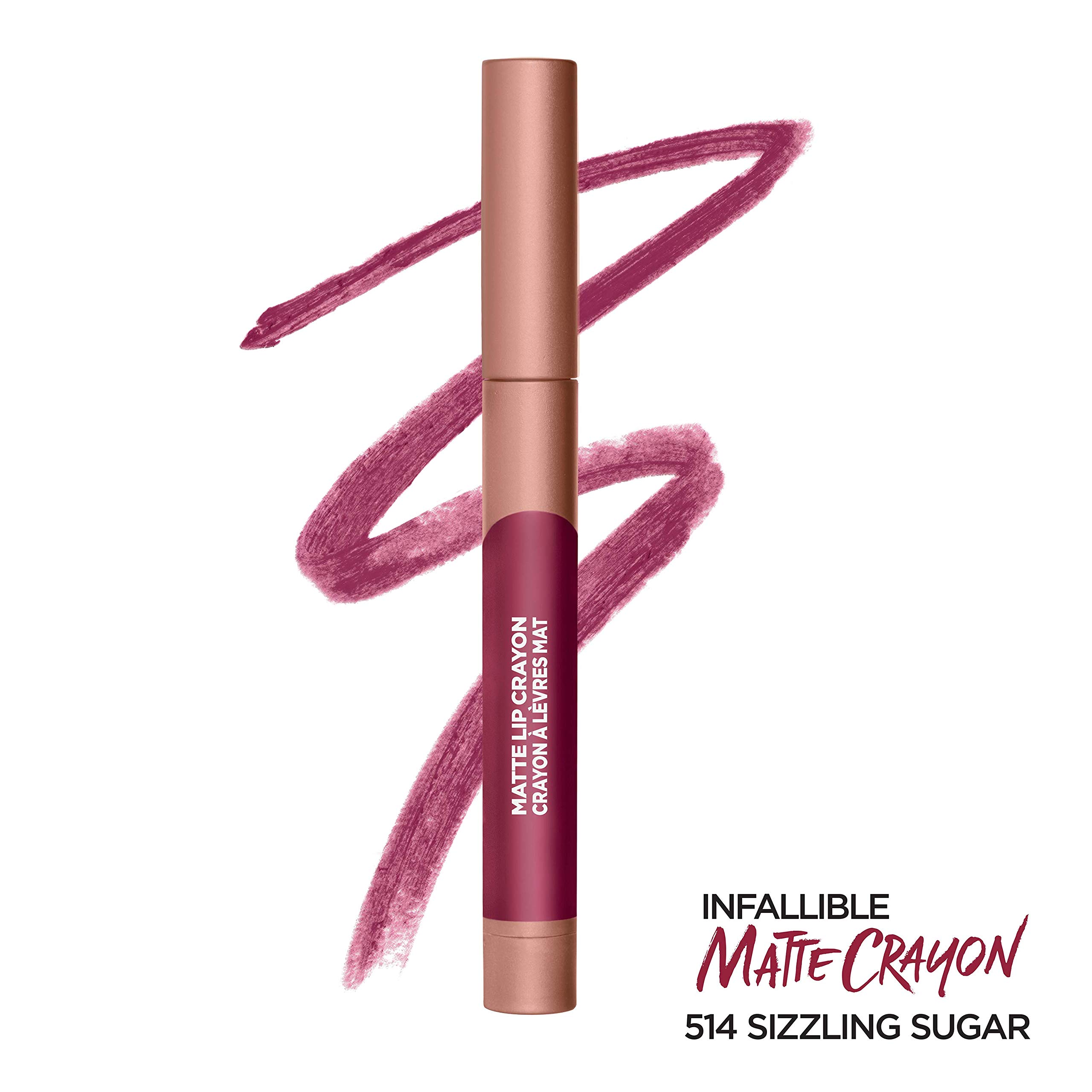 Foto 3 pulgar | Lápiz Labial L'oréal Paris Infalible Matte Sizzling Sugar - Venta Internacional.