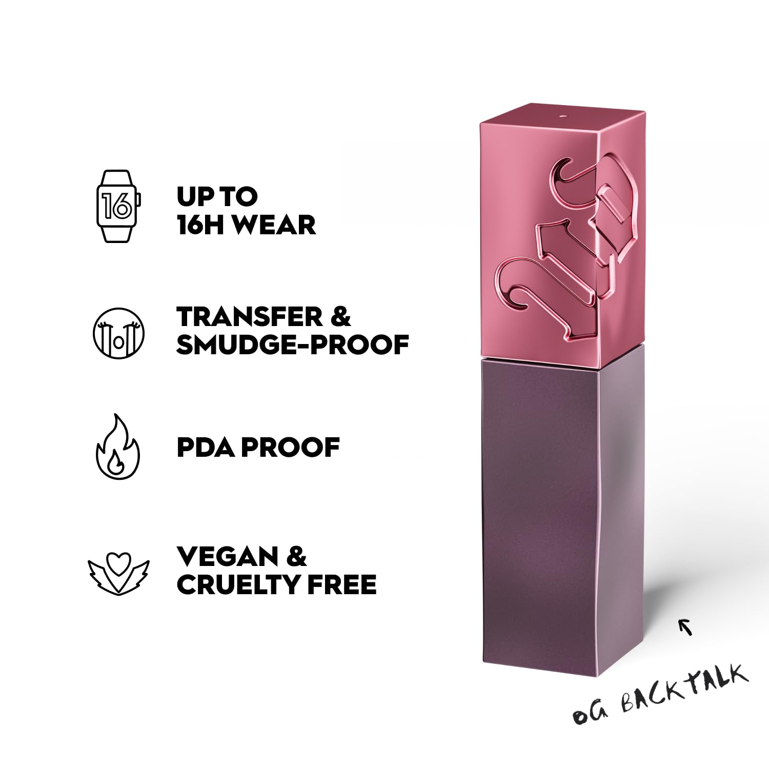 Foto 4 pulgar | Lápiz Labial Urban Decay Vice Lip Bond Og Backtalk, 6 Ml - Venta Internacional.