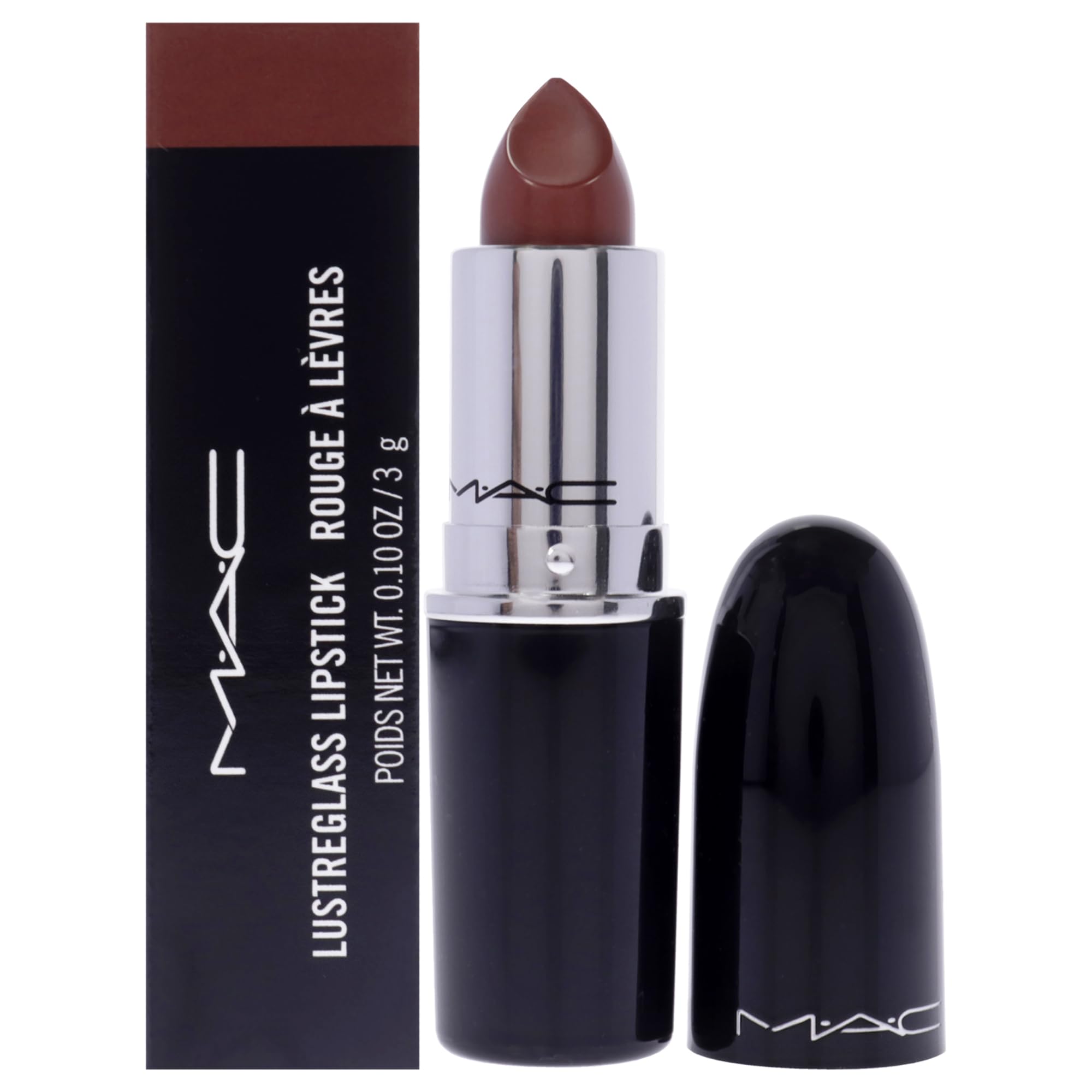 Foto 2 pulgar | Lápiz Labial Mac Lustreglass Sheer Shine Posh Pit, 3 Ml, Para Mujer - Venta Internacional.