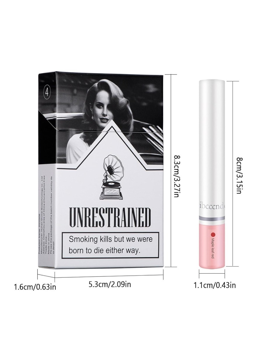 Foto 4 | Juego De Lápiz Labial Lana Del Rey Cigarrillom Mate 4 Colores + Gratis Termo Güish De Regalo