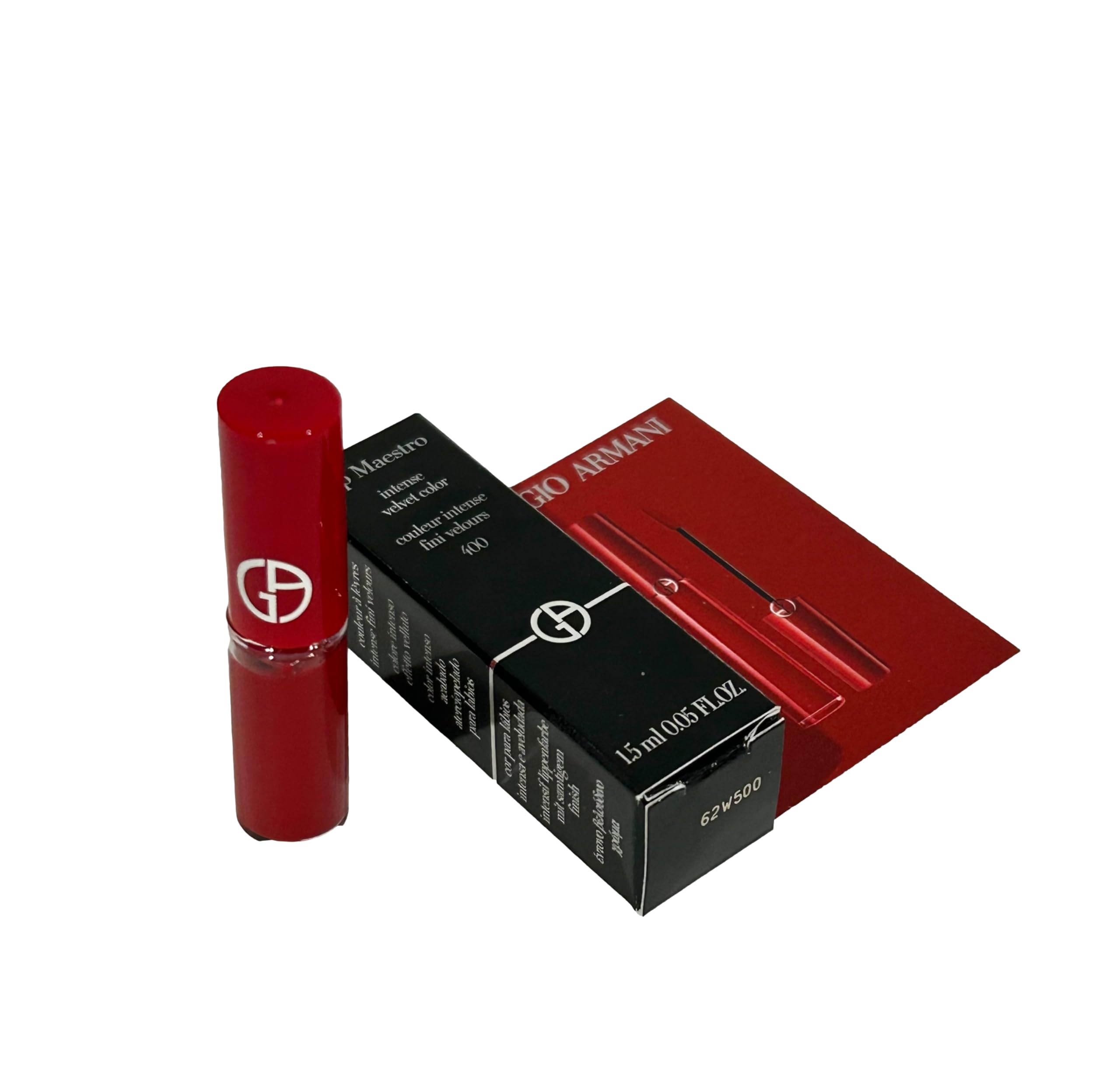 Foto 3 pulgar | Barra De Labios Giorgio Armani Lip Maestro Intense Velvet #400 1.5ml - Venta Internacional.