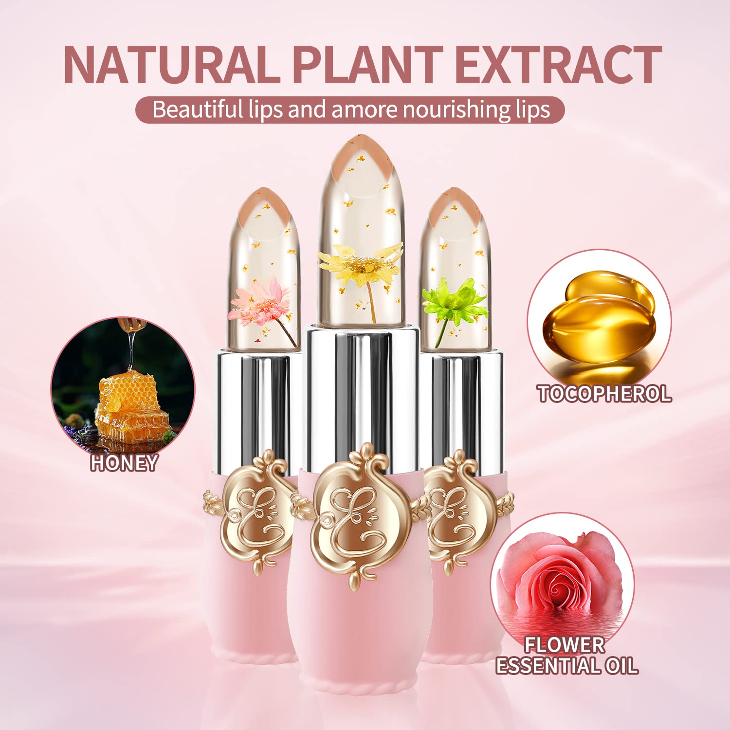 Foto 4 pulgar | Set De Pintalabios Bestland Flower Jelly Temperature Change X6 - Venta Internacional.