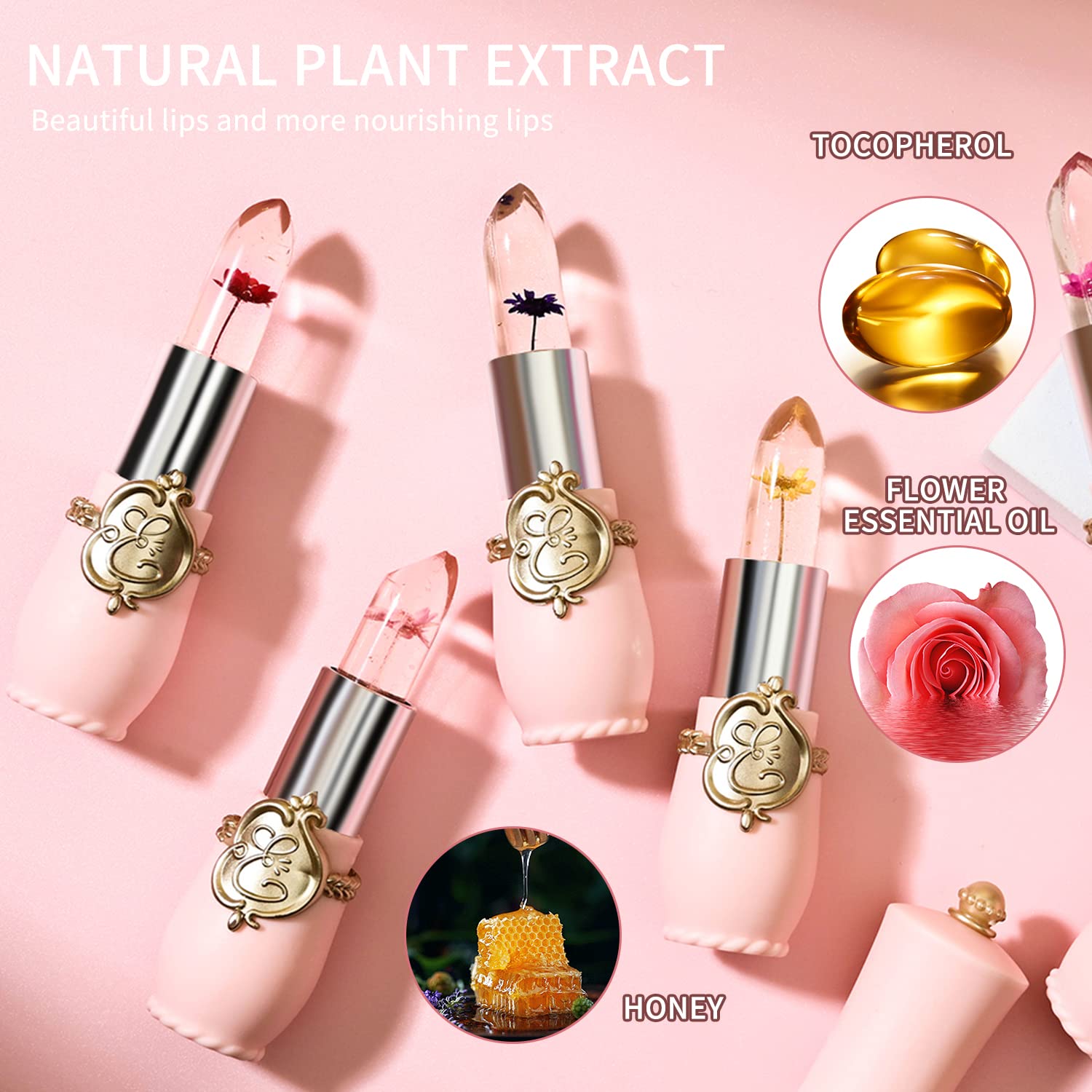 Foto 6 pulgar | Set De Pintalabios Bestland Flower Jelly Temperature Change X6 - Venta Internacional.