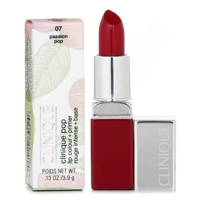 Foto 4 pulgar | Lápiz Labial Clinique Pop Lip Colour + Primer #07 Passion Pop - Venta Internacional.
