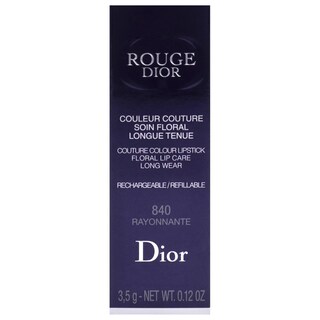 Foto 5 | Lápiz Labial Dior Rouge Refillable 840 Rayonnante (velvet) Multi - Venta Internacional.