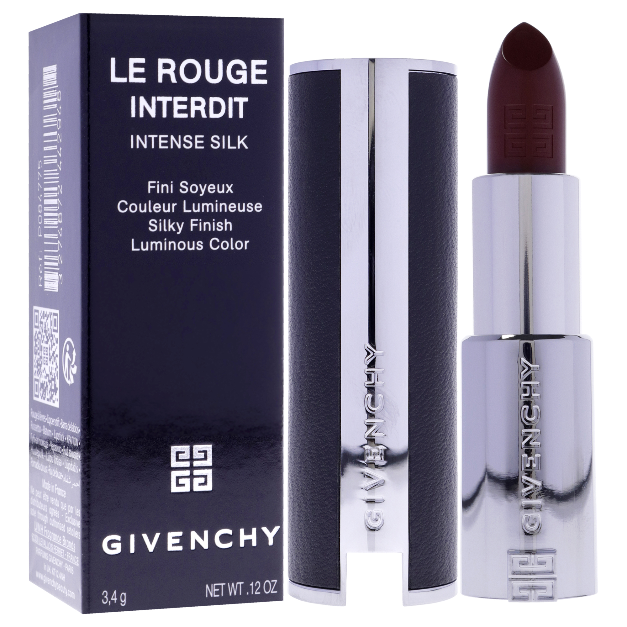 Foto 4 pulgar | Barra De Labios Givenchy Le Rouge Interdit Intense Silk 334 Grenat - Venta Internacional.