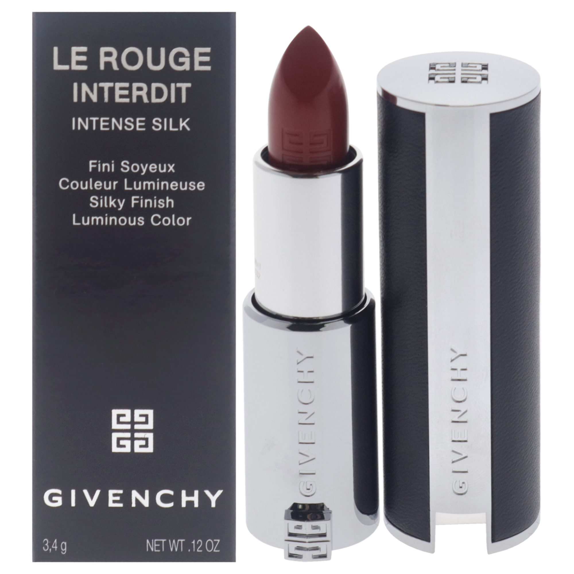 Foto 2 pulgar | Barra De Labios Givenchy Le Rouge Interdit Intense Silk 332 - Venta Internacional.