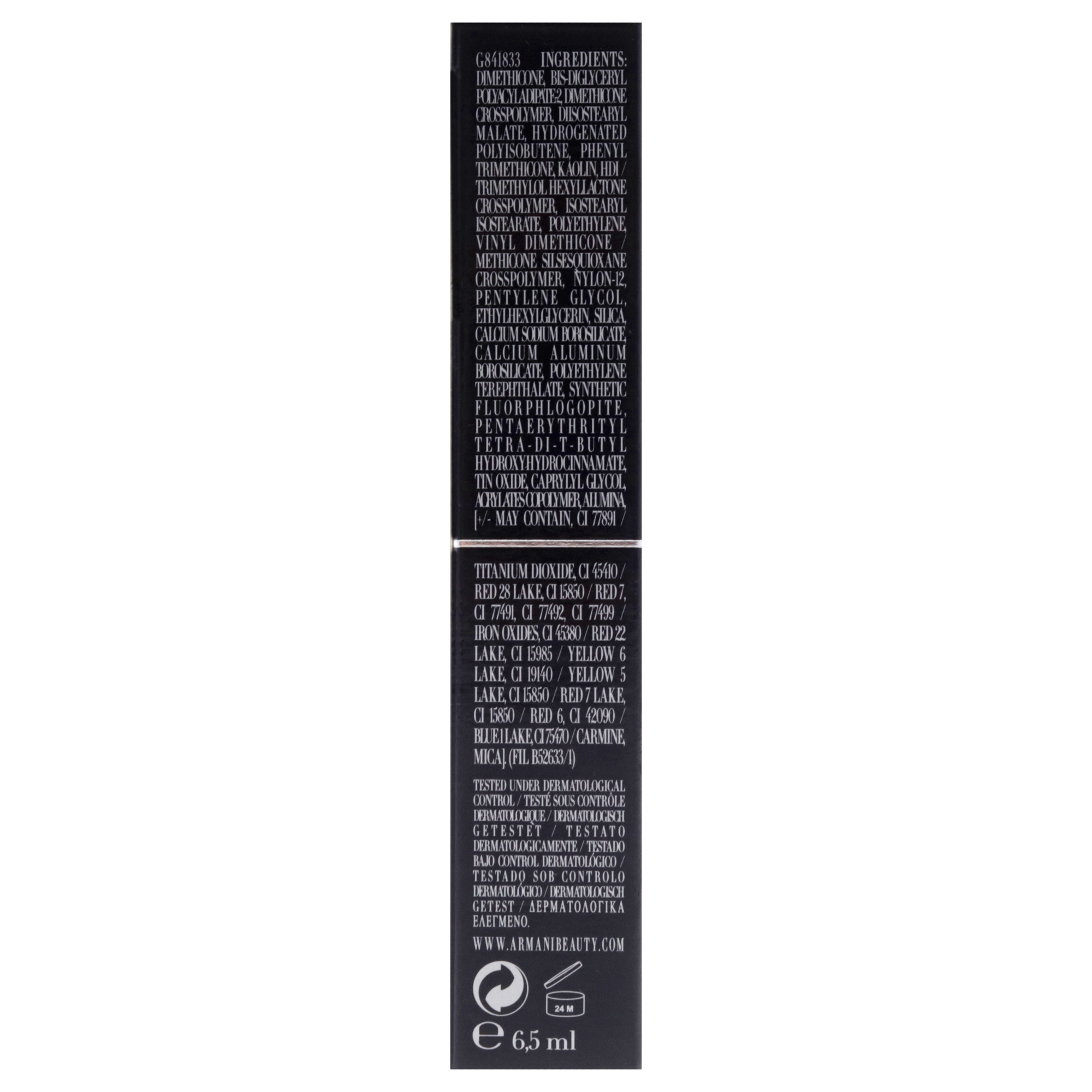 Foto 6 | Lápiz Labial Giorgio Armani Lip Maestro Intense Velvet 202 6.5 Ml - Venta Internacional.