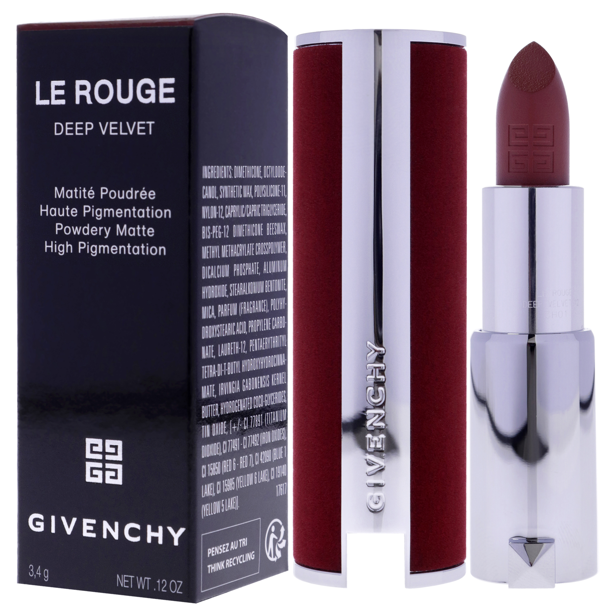 Foto 5 pulgar | Lápiz Labial Givenchy Le Rouge 12 Nude Rose 3,5 Ml - Venta Internacional.