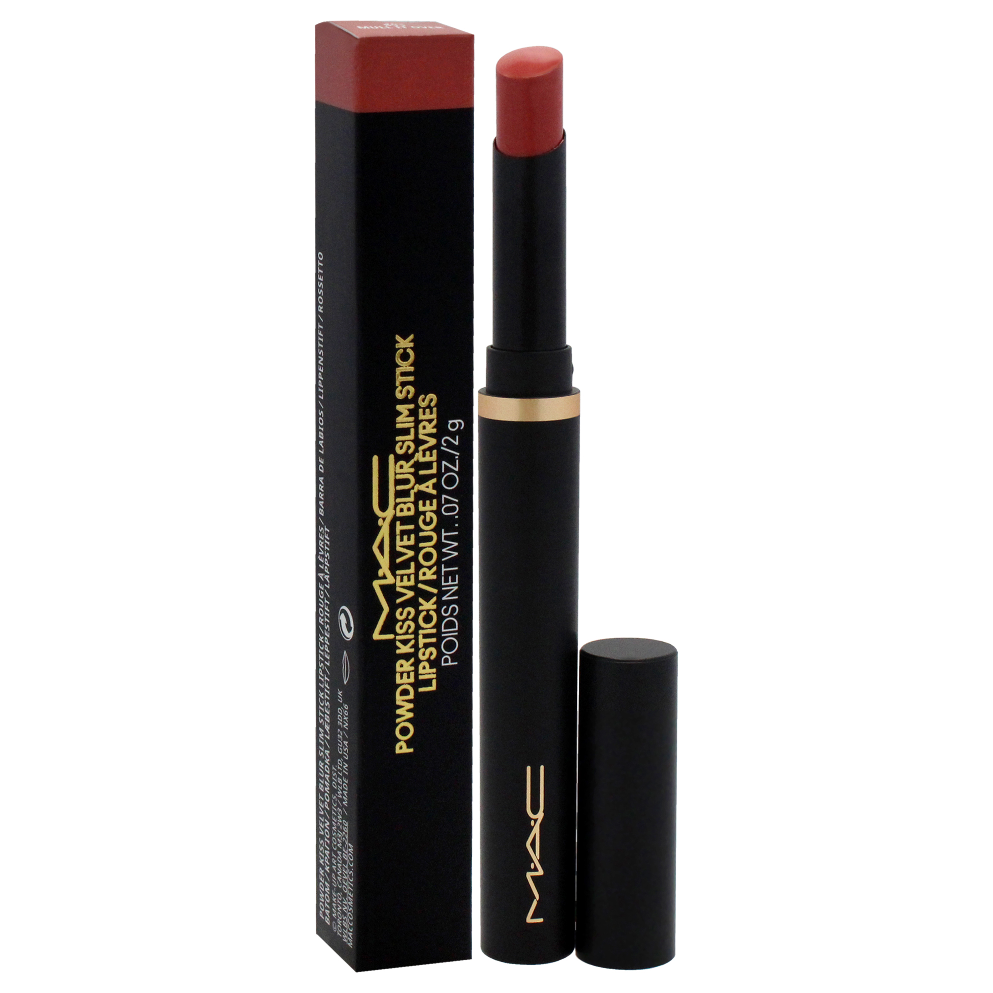 Foto 4 pulgar | Lápiz Labial Mac Powder Kiss Velvet Blur Slim Stick 891 - Venta Internacional.