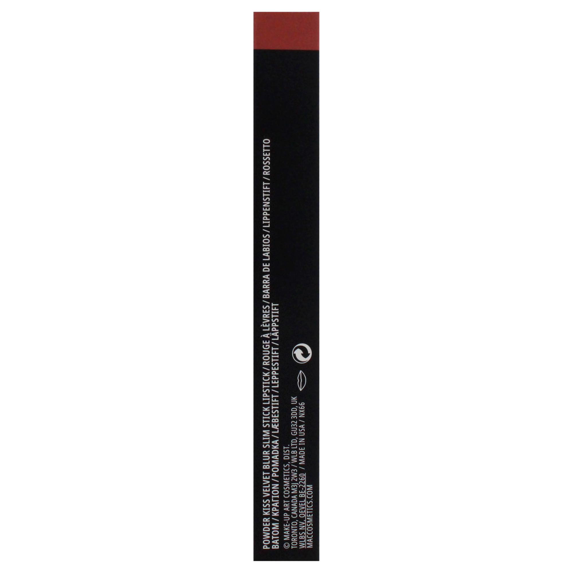 Foto 6 | Lápiz Labial Mac Powder Kiss Velvet Blur Slim Stick 891 - Venta Internacional.