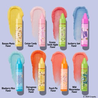 Foto 2 | Bálsamo Labial Lip Smacker Crayola Party Pack X8, Hidratante - Venta Internacional.