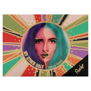 Foto 5 | Paleta Facial Rude My Other Half Duo Shade Yin And Yang - Venta Internacional.