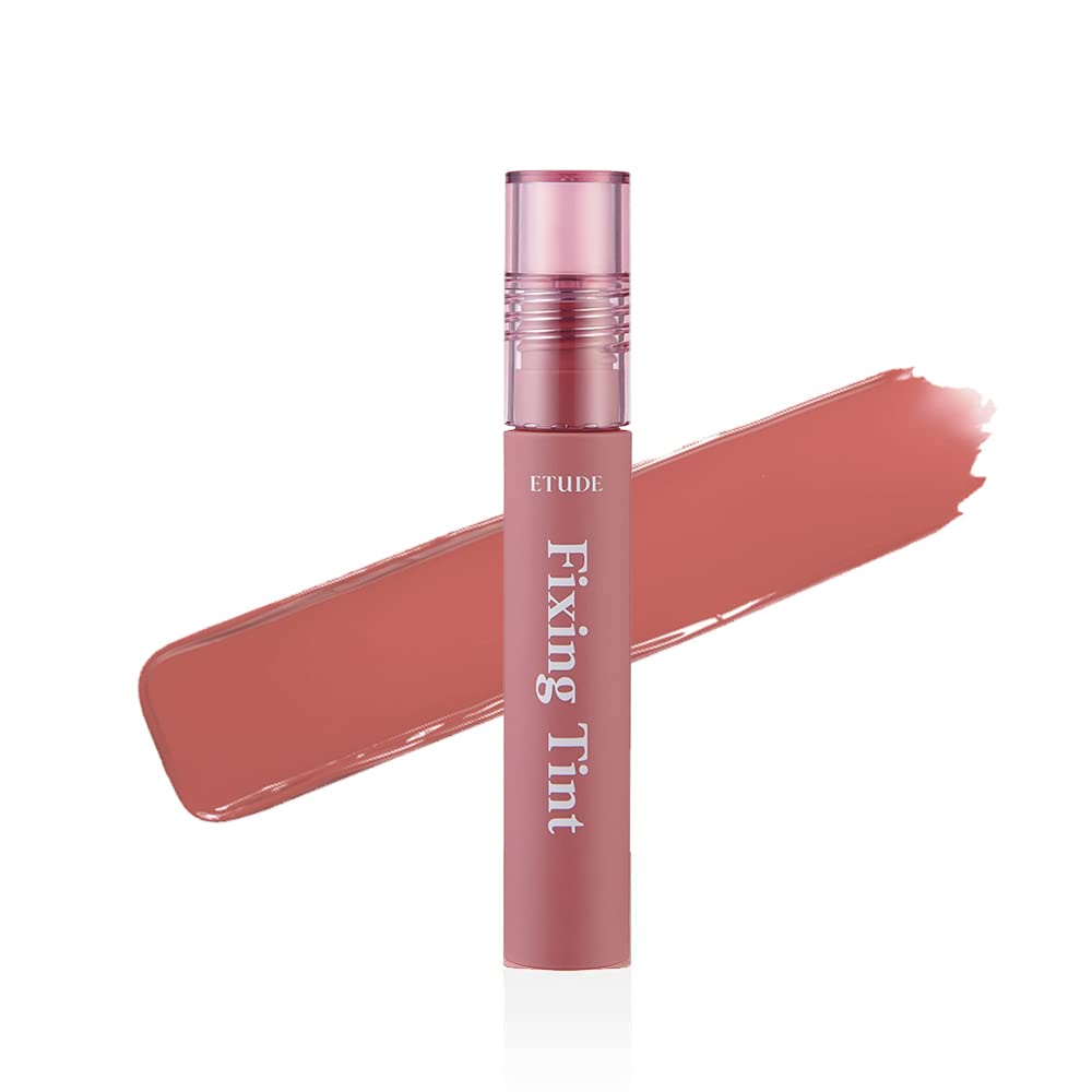 Foto 1 | Lápiz Labial Líquido Etude Fixing Tint, 4 Ml, Cobertura Total, #08, Beige - Venta Internacional.
