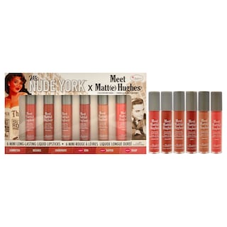 Foto 1 | Set De Lápiz Labial Líquido The Balm Meet Matte Hughes, 6 Unidades, Para Mujer - Venta Internacional.