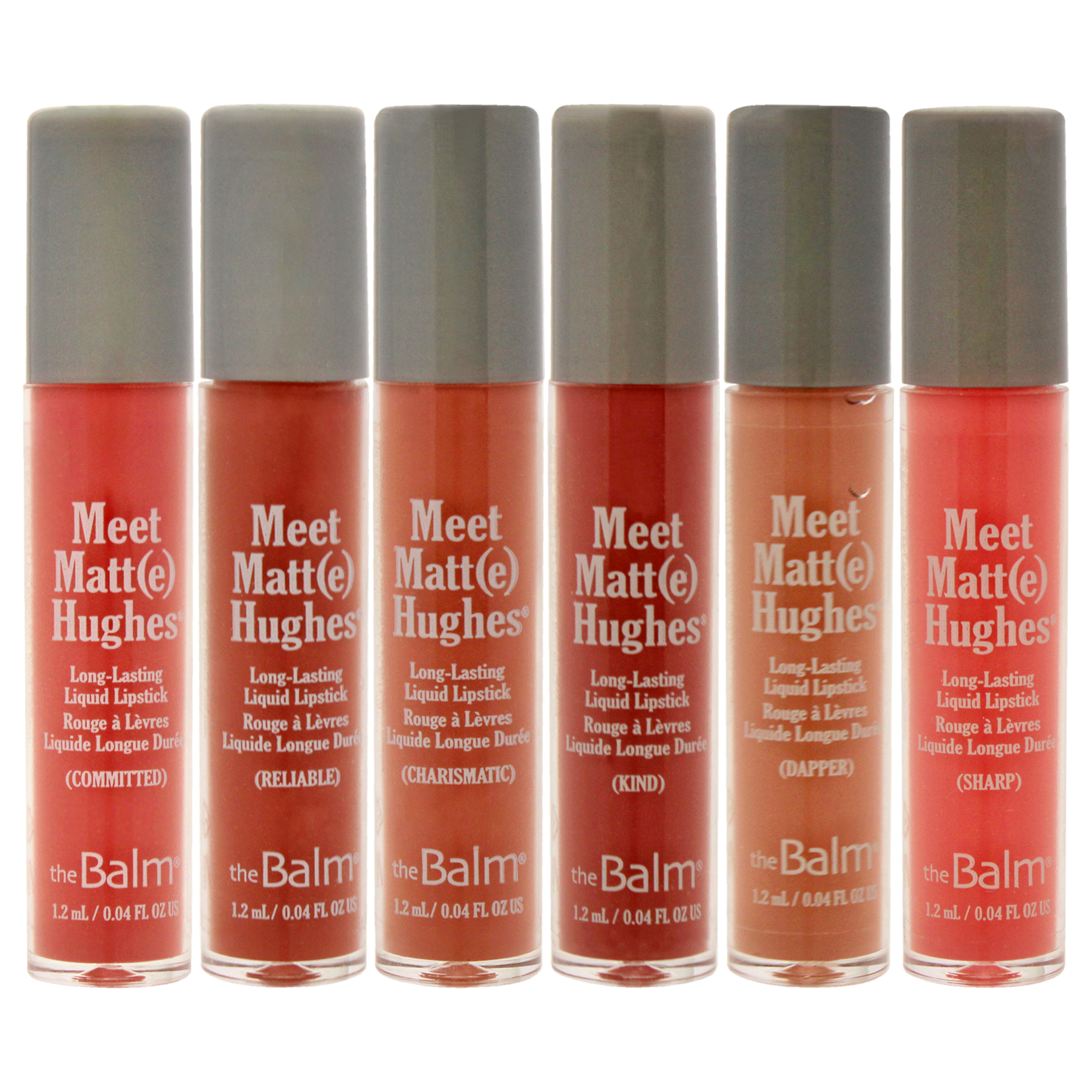 Foto 3 pulgar | Set De Lápiz Labial Líquido The Balm Meet Matte Hughes, 6 Unidades, Para Mujer - Venta Internacional.