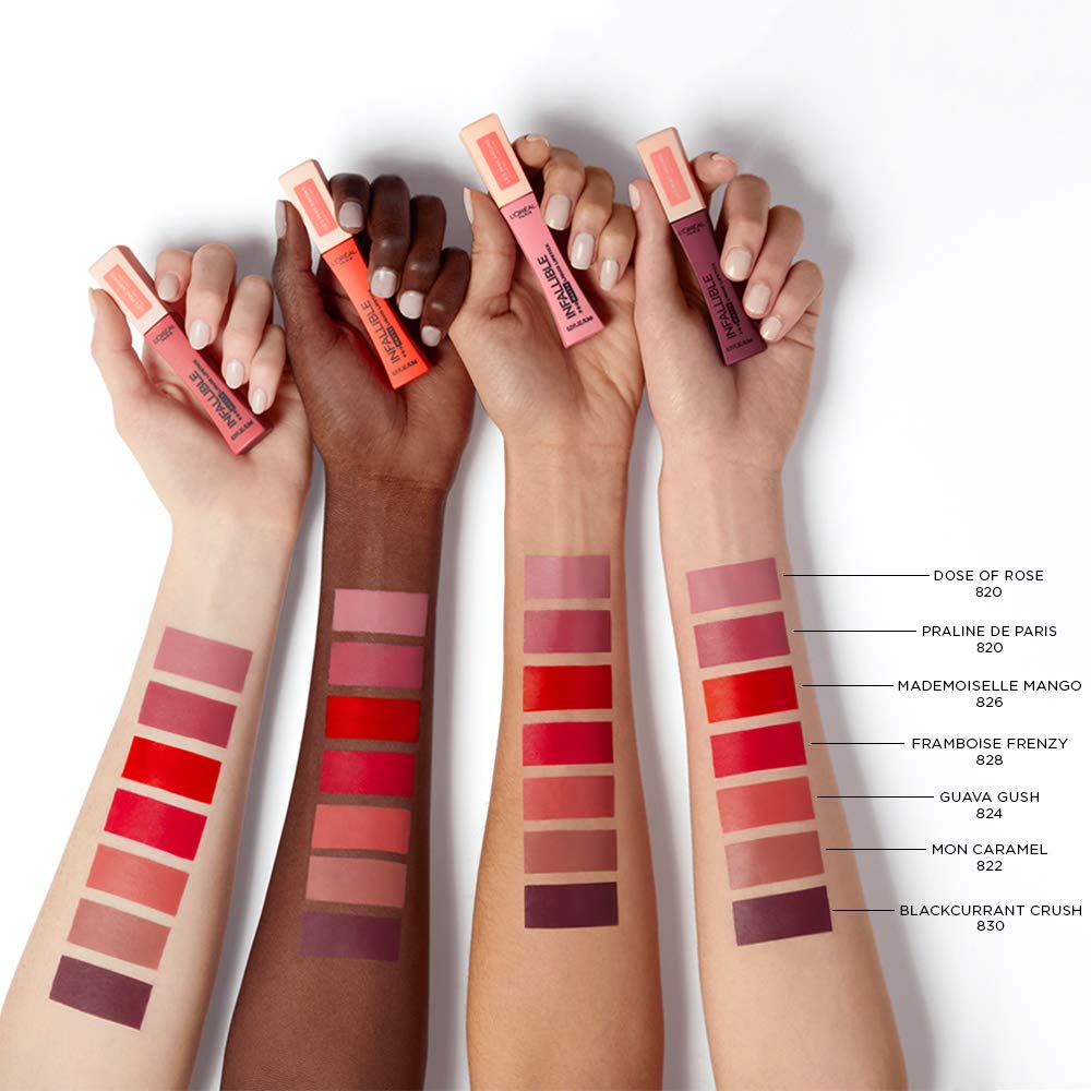Foto 6 pulgar | Lápiz Labial L'oreal Paris Infallible Pro Matte Les Macarons - Venta Internacional.