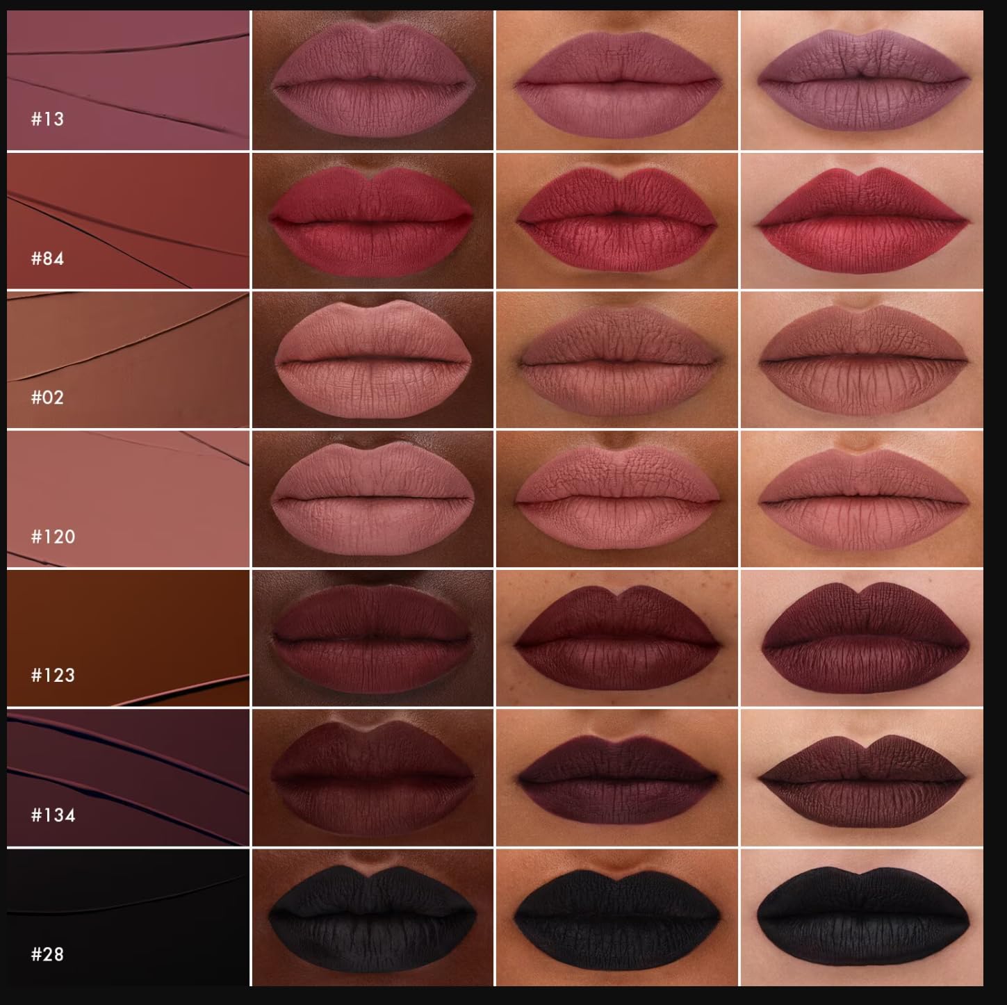 Foto 4 pulgar | Lápiz Labial Líquido Sephora Collection Cream Lip Stain 28 Night Bird - Venta Internacional.