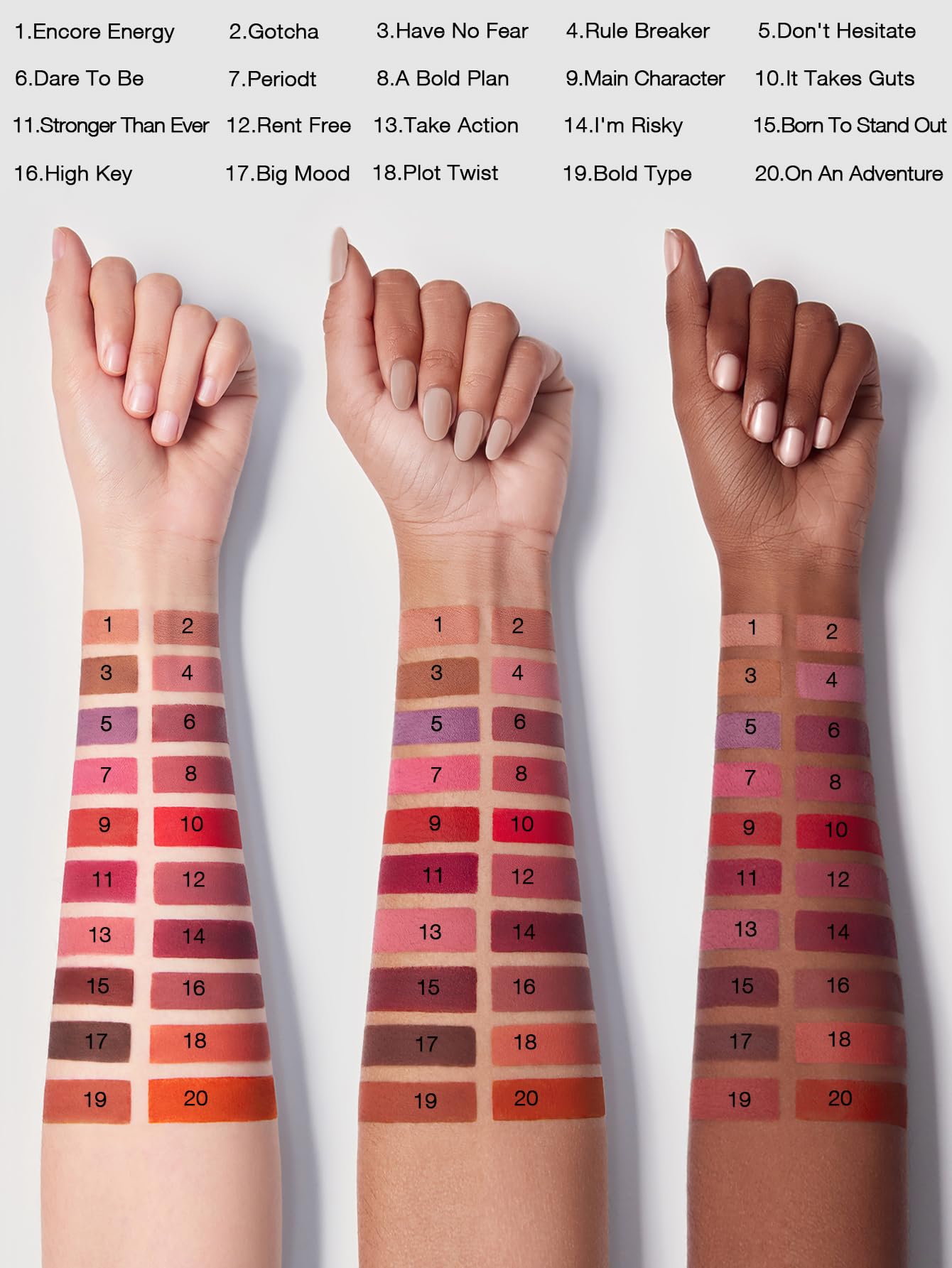 Foto 6 | Lápiz Labial Sheglam Dynamatte Boom, Resistente Al Agua, Mate, De Larga Duración - Venta Internacional.