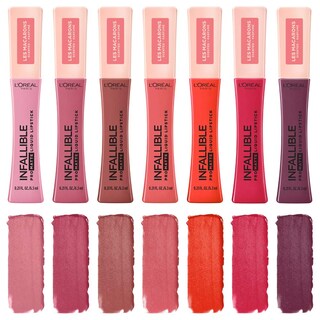 Foto 4 | Lápiz Labial L'oreal Paris Infallible Pro Matte Les Macarons Framboise Frenzy, 6,2 Ml - Venta Internacional.