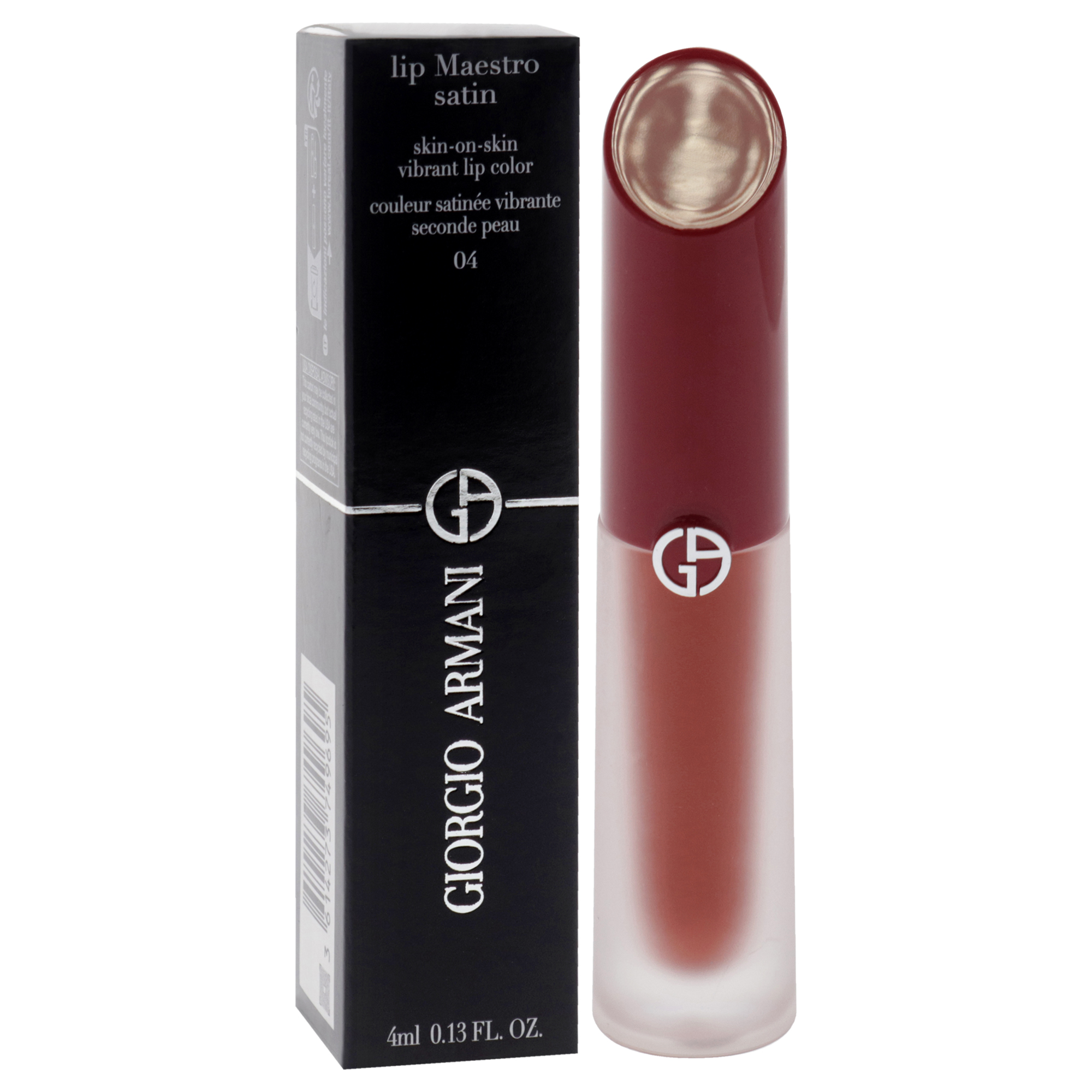 Foto 4 pulgar | Lápiz Labial Giorgio Armani Lip Maestro 04 Live Concert 3,8 Ml - Venta Internacional.