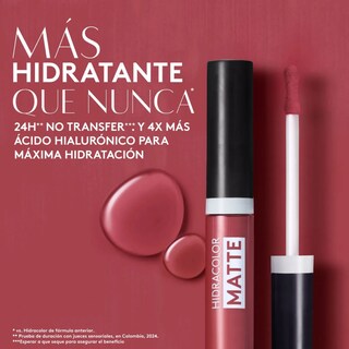 Foto 2 | Labial Líquido Hidracolor Matte - Nude Intrépido Ésika 6ml
