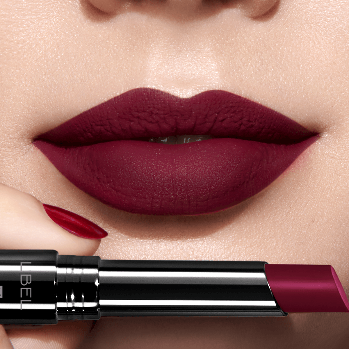 Foto 3 pulgar | Labial Forever Barra Color Vino L'bel 2g