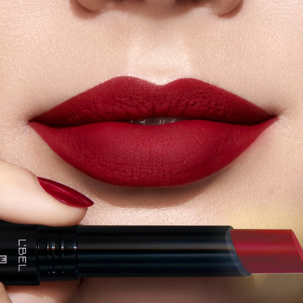 Foto 3 pulgar | Labial Forever Barra Color Rouge Passion L'bel 2g