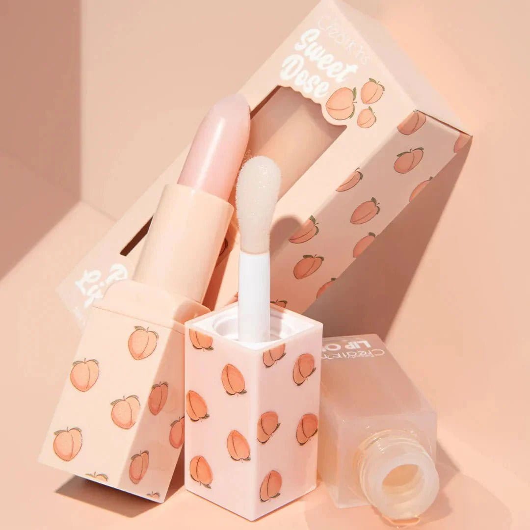 Foto 4 pulgar | Set Dúo Exfoliante Y Aceite Humectante Para Labios Durazno Beauty Creations