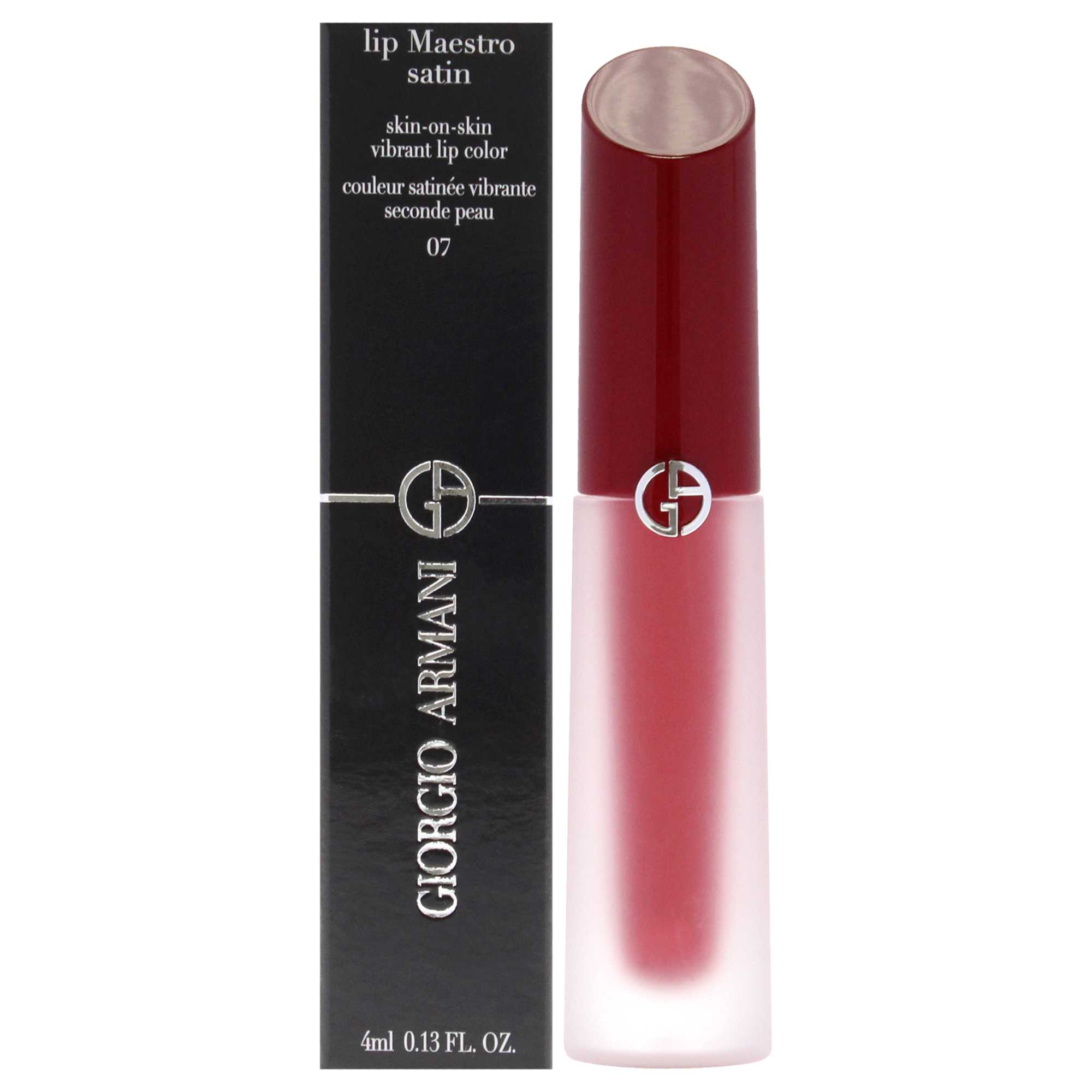 Lápiz Labial Giorgio Armani Lip Maestro 07 Opening Night, 4 Ml - Venta Internacional.