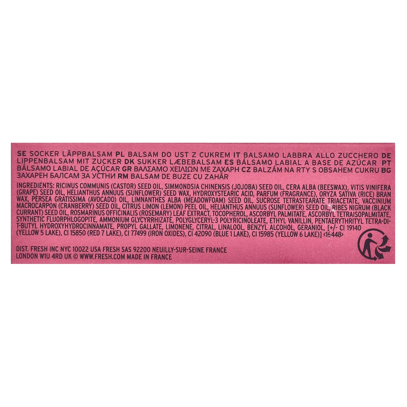 Foto 4 pulgar | Tratamiento Labial Fresh Sugar Plum 4,3 G - Venta Internacional.
