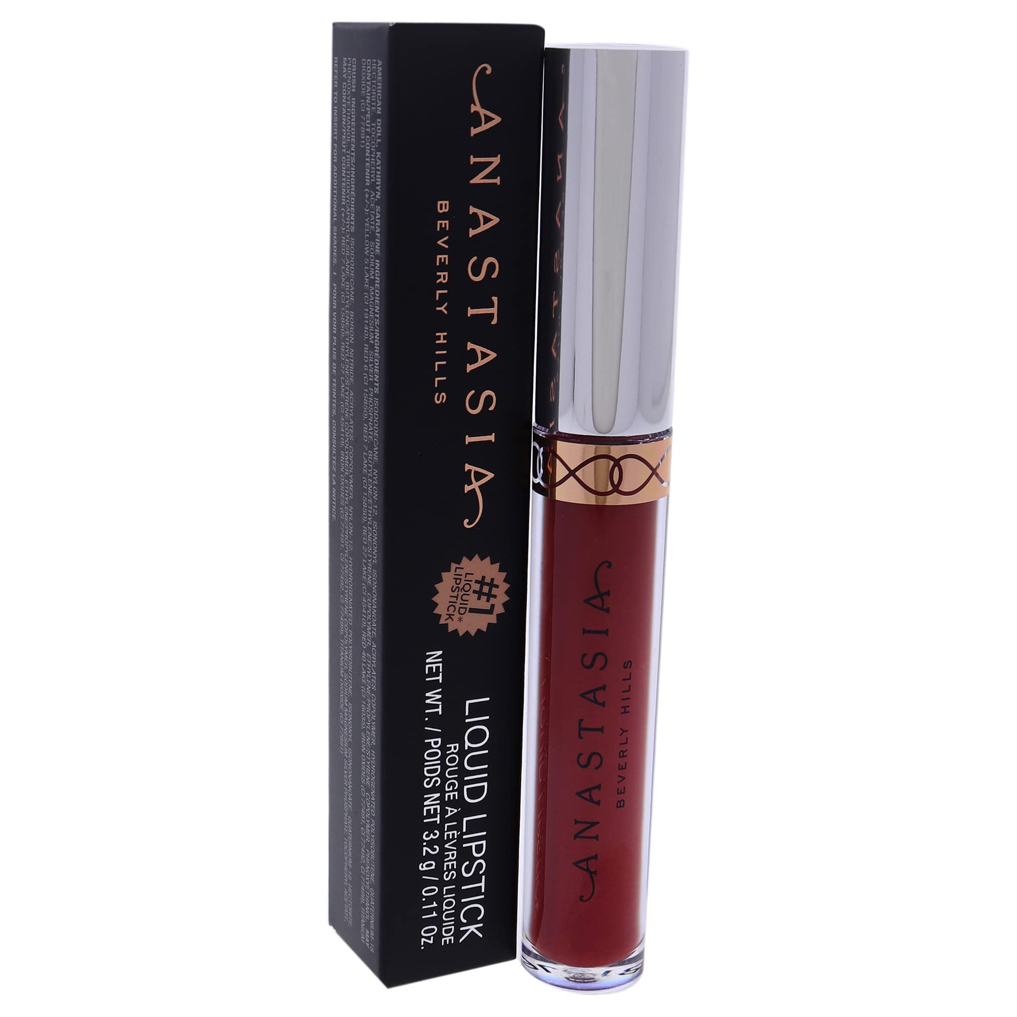 Foto 4 pulgar | Lápiz Labial Líquido Anastasia Beverly Hills Bohemian Mulberry - Venta Internacional.