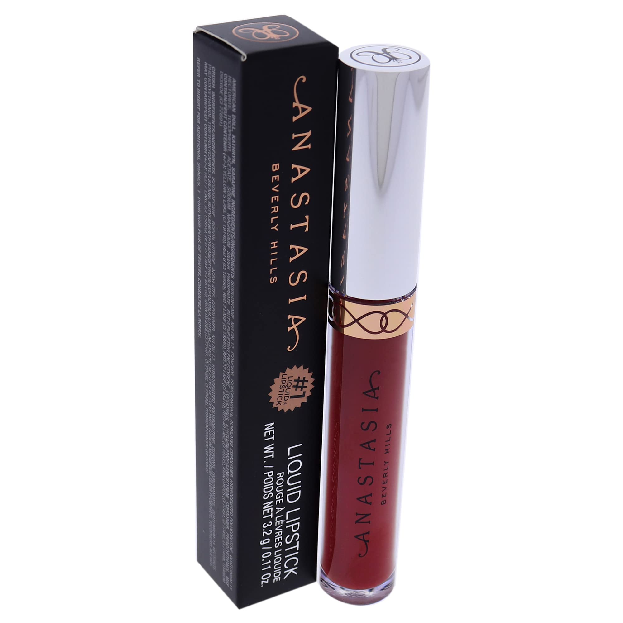 Foto 6 pulgar | Lápiz Labial Líquido Anastasia Beverly Hills Bohemian Mulberry - Venta Internacional.