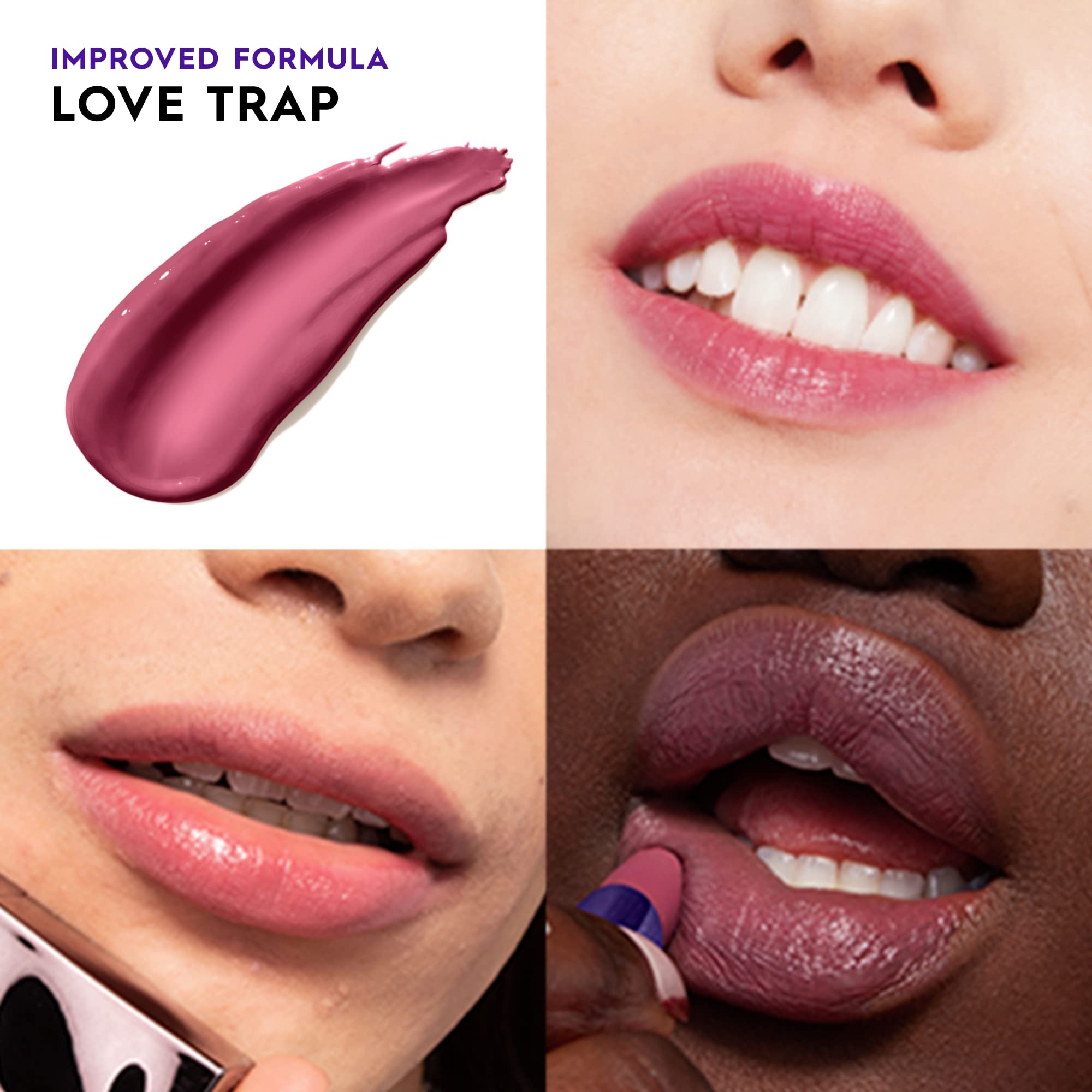 Foto 3 pulgar | Lápiz Labial Urban Decay Vice Hydrating Love Trap Deep Plum, 3 Ml - Venta Internacional.