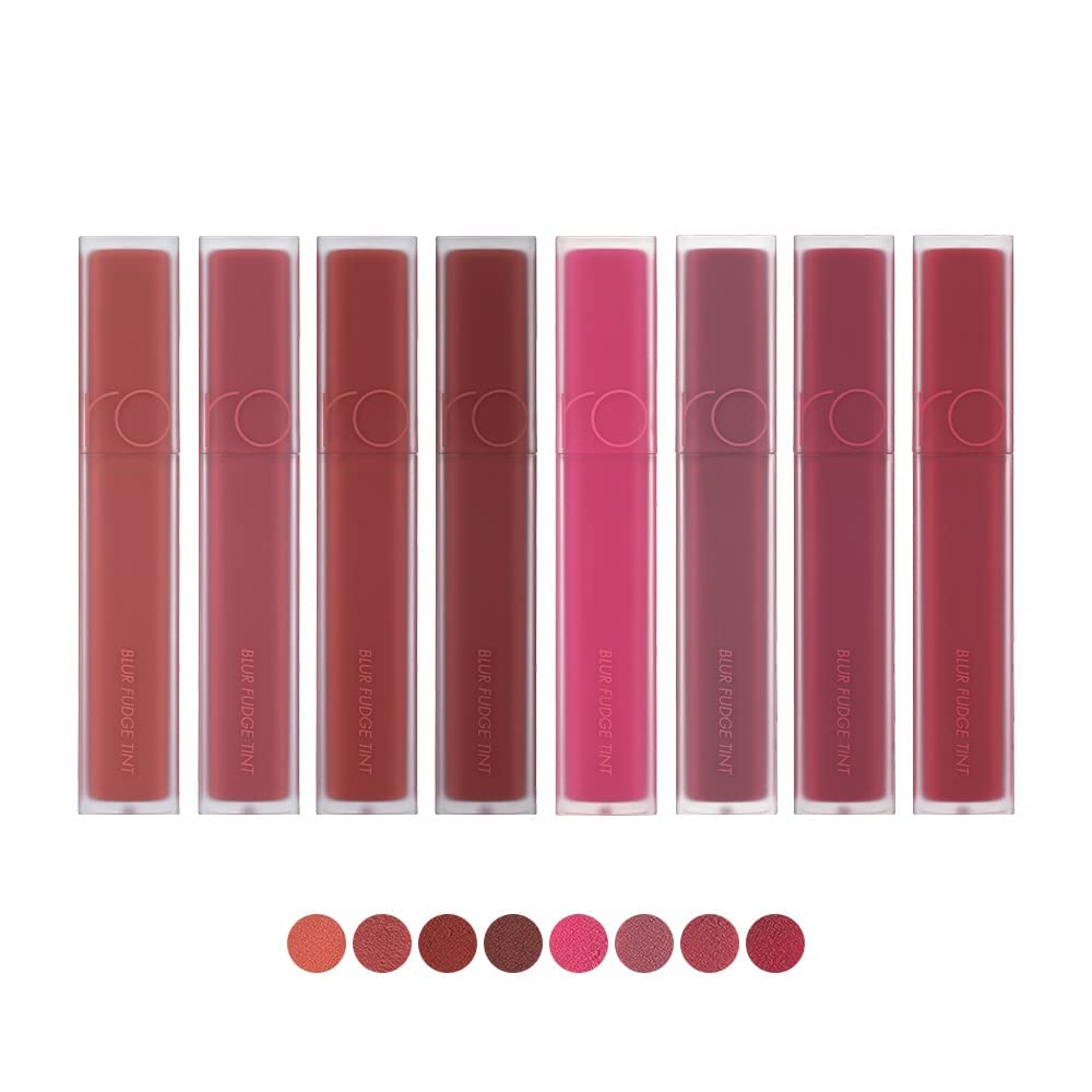 Foto 8 pulgar | Lápiz Labial Rom&nd Blur Fudge Tint Matte 5 Ml 02 Rosiental - Venta Internacional.