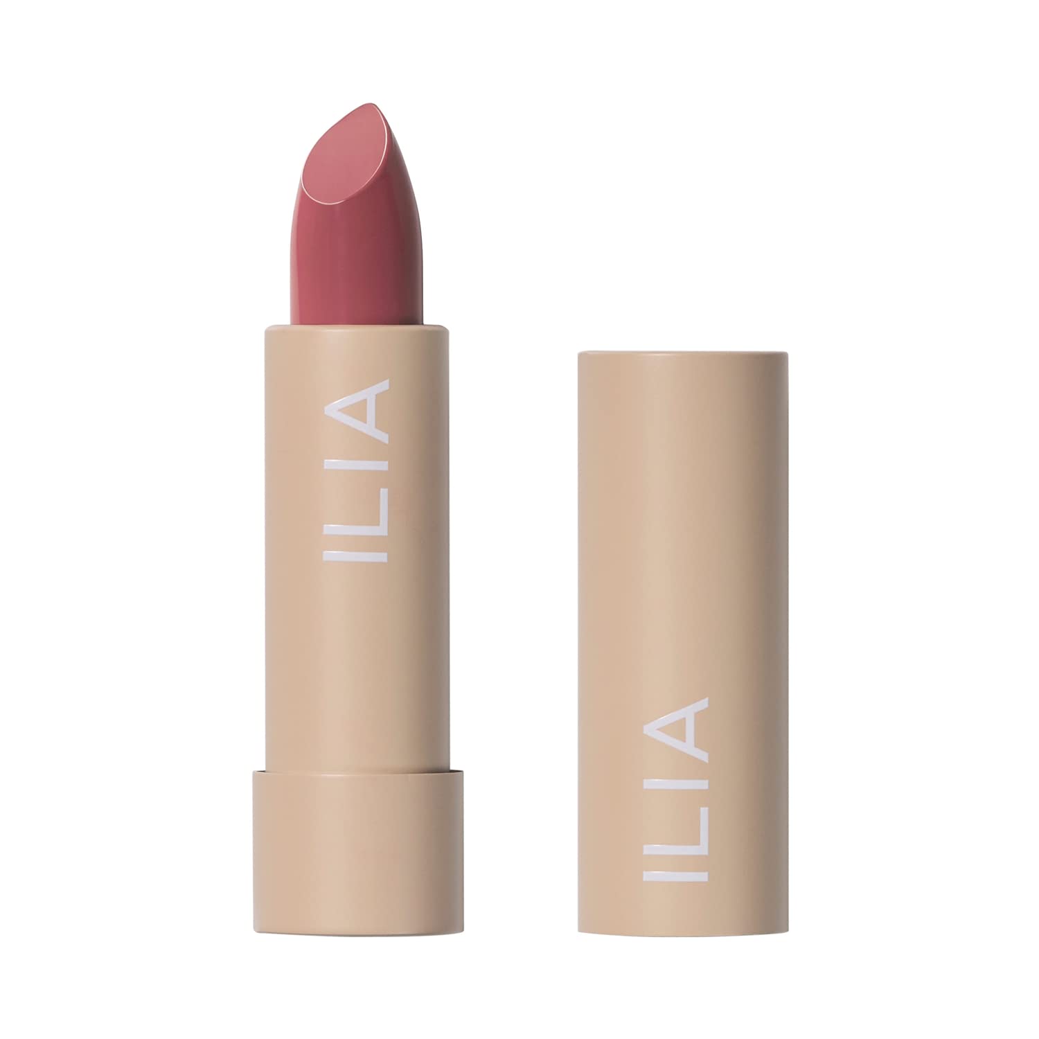 Lápiz Labial Ilia Color Block Rosette Soft Pink Vegan 4 G - Venta Internacional.