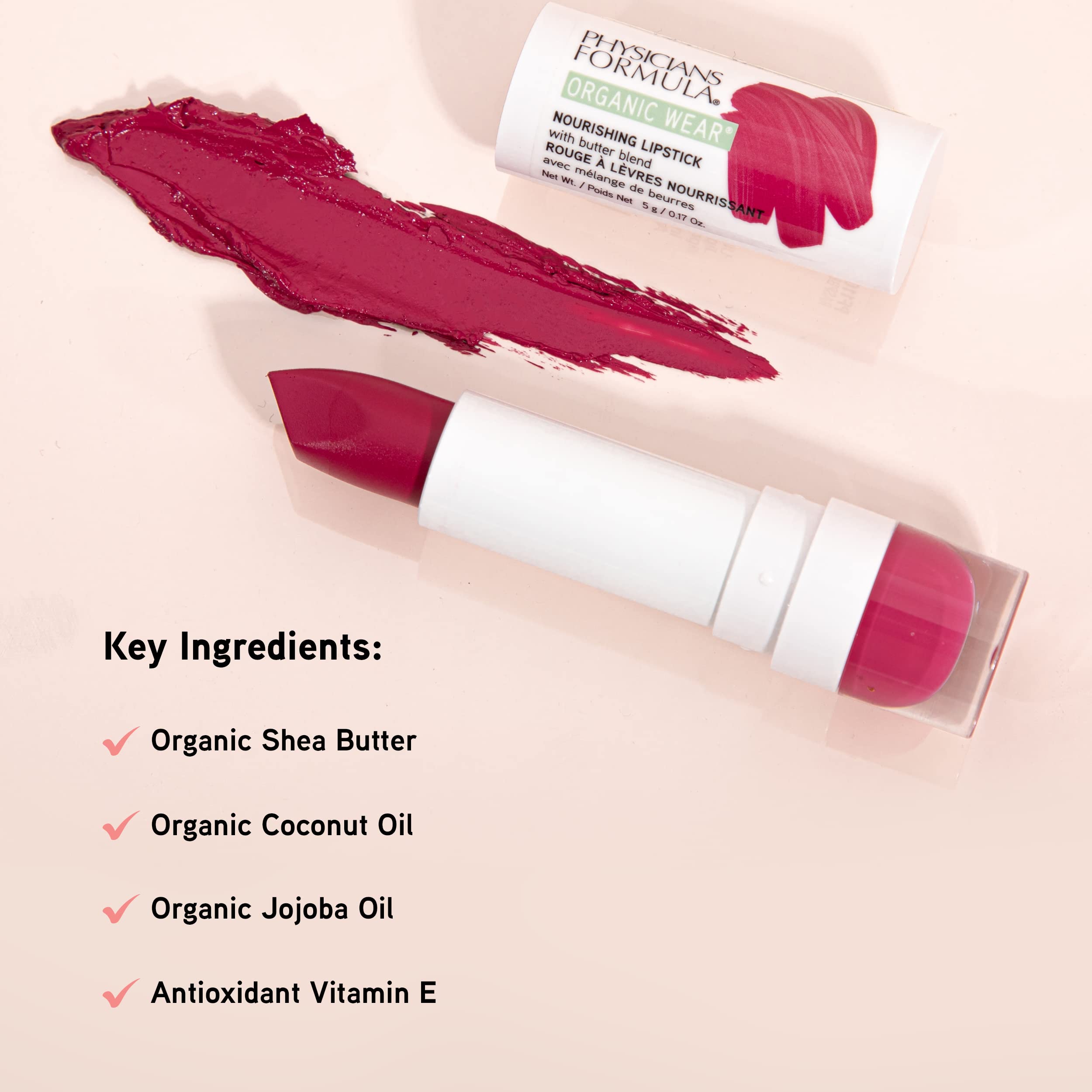 Foto 6 pulgar | Lipstick Physicians Formula, Organic Wear Spice - Venta Internacional.