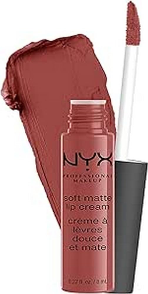 Lápiz Labial Nyx Professional Makeup Soft Matte Rome Nude - Venta Internacional.